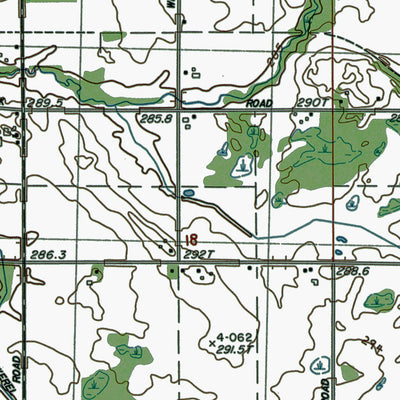 Western Michigan University MI-Lakeview: Authoritative US Topos 1985 digital map
