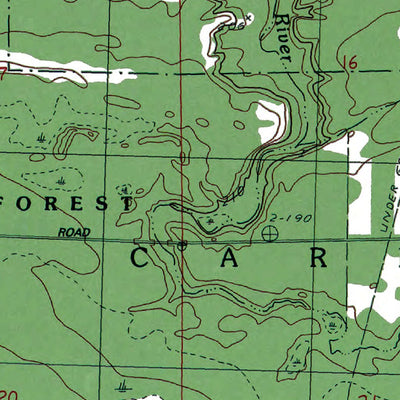 Western Michigan University MI-Levering: Authoritative US Topos 1982 digital map