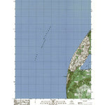 Western Michigan University MI-Little Point Sable: Authoritative US Topos 1983 digital map