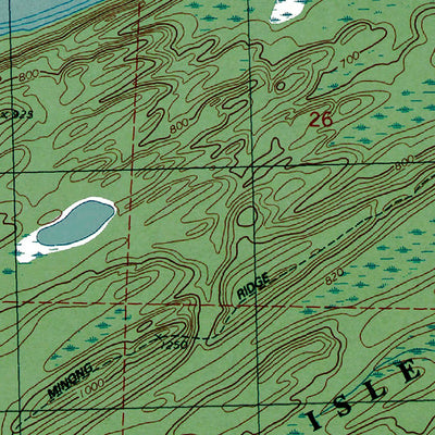 Western Michigan University MI-Little Todd Harbor: Authoritative US Topos 1985 digital map