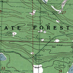 Western Michigan University MI-Manning: Authoritative US Topos 1982 digital map