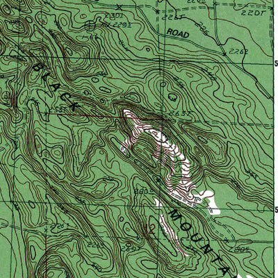 Western Michigan University MI-Manning: Authoritative US Topos 1982 digital map