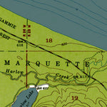 Western Michigan University MI-Marquette NW: Authoritative US Topos 1953 digital map