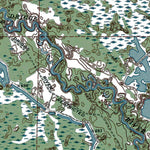 Western Michigan University MI-Marsh Creek Pool: Authoritative US Topos 1972 digital map