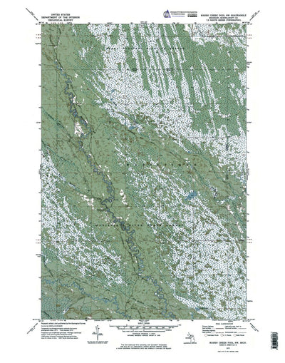 Western Michigan University MI-Marsh Creek Pool NW: Authoritative US Topos 1972 digital map