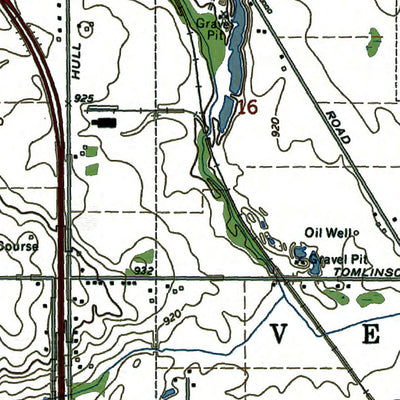 Western Michigan University MI-Mason: Authoritative US Topos 1970 digital map