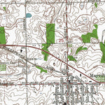 Western Michigan University MI-Mayville: Authoritative US Topos 1963 digital map