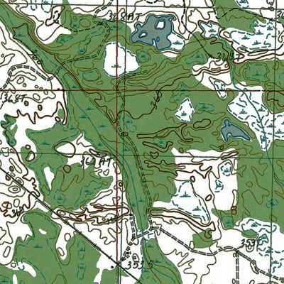 Western Michigan University MI-McBain: Authoritative US Topos 1983 digital map