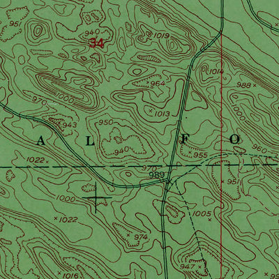 Western Michigan University MI-McNearney Lake: Authoritative US Topos 1951 digital map