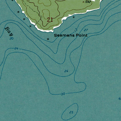Western Michigan University MI-Meade Island: Authoritative US Topos 1964 digital map