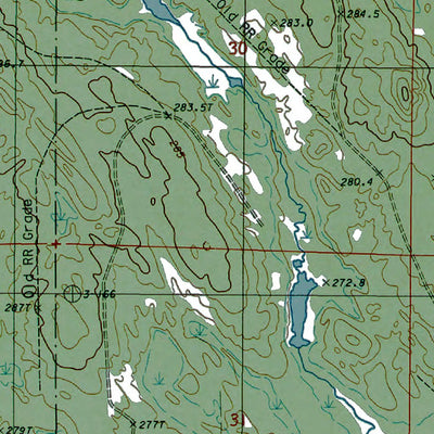 Western Michigan University MI-Melstrand: Authoritative US Topos 1983 digital map