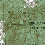 Western Michigan University MI-Mesick NE: Authoritative US Topos 1987 digital map