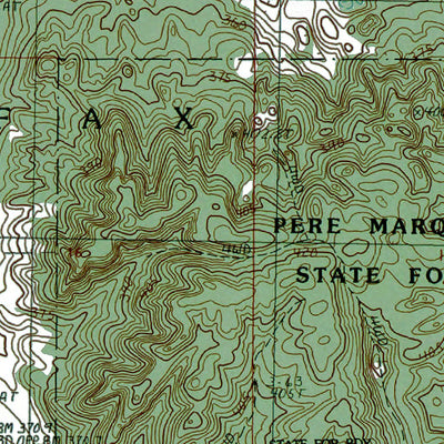 Western Michigan University MI-Mesick NE: Authoritative US Topos 1987 digital map