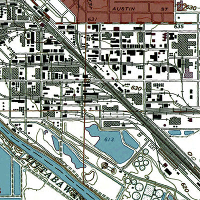 Western Michigan University MI-Midland South: Authoritative US Topos 1962 digital map