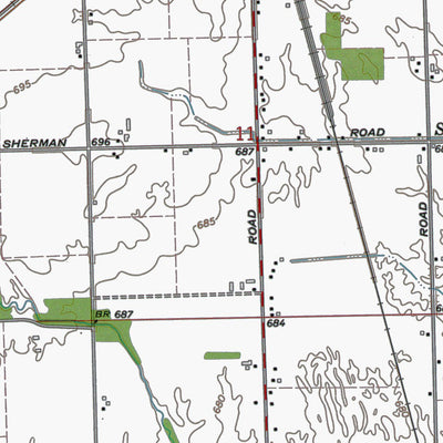 Western Michigan University MI-Milan: Authoritative US Topos 1967 digital map