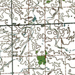 Western Michigan University MI-Minden City: Authoritative US Topos 1963 digital map