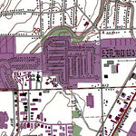Western Michigan University MI-Mt Clemens West: Authoritative US Topos 1968 digital map