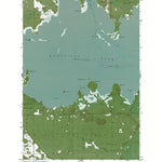 Western Michigan University MI-Munuscong: Authoritative US Topos 1953 digital map