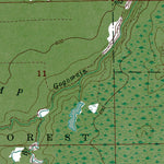 Western Michigan University MI-Munuscong: Authoritative US Topos 1953 digital map