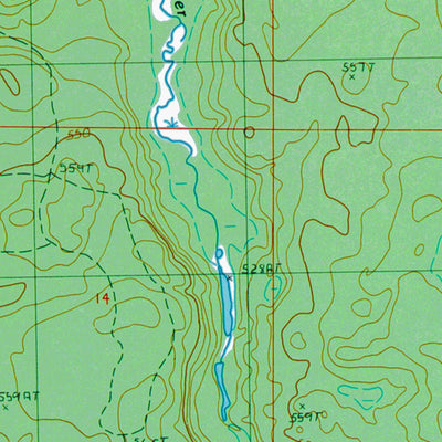 Western Michigan University MI-Ned Lake: Authoritative US Topos 1985 digital map