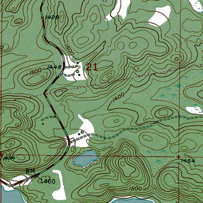 Western Michigan University MI-Negaunee SW: Authoritative US Topos 1954 digital map