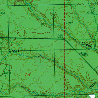Western Michigan University MI-Nisula: Authoritative US Topos 1982 digital map