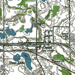 Western Michigan University MI-North Adams: Authoritative US Topos 1979 digital map