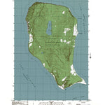 Western Michigan University MI-North Manitou Island: Authoritative US Topos 1997 digital map