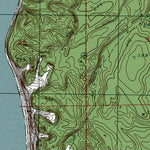 Western Michigan University MI-North Manitou Island: Authoritative US Topos 1997 digital map