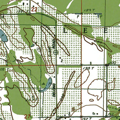 Western Michigan University MI-Northport: Authoritative US Topos 1983 digital map