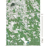 Western Michigan University MI-Onaway: Authoritative US Topos 1986 digital map