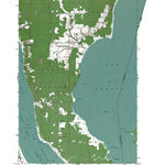 Western Michigan University MI-ONT-Baie De Wasai: Authoritative US Topos 1951 digital map