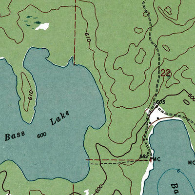 Western Michigan University MI-ONT Marble Head: Authoritative US Topos 1964 digital map