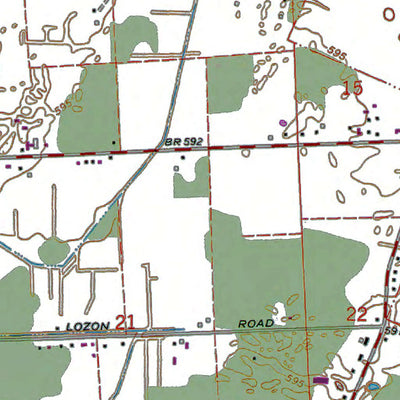Western Michigan University MI-ONT Marine City: Authoritative US Topos 1968 digital map
