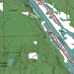 Western Michigan University MI-ONT-Oak Ridge: Authoritative US Topos 1951 digital map