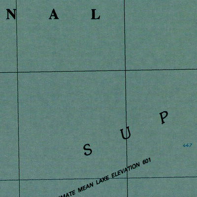 Western Michigan University MI-ONT Passage Island: Authoritative US Topos 1985 digital map