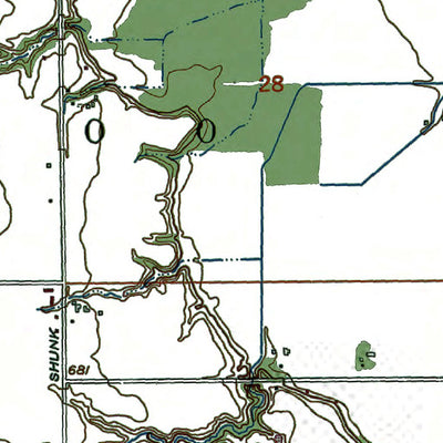 Western Michigan University MI-ONT-Sault Ste Marie South: Authoritative US Topos 1951 digital map