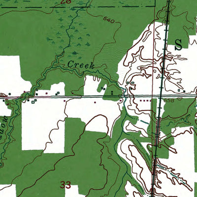 Western Michigan University MI-ONT-Shallows South: Authoritative US Topos 1951 digital map