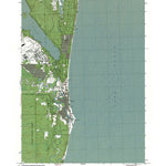 Western Michigan University MI-Oscoda: Authoritative US Topos 1989 digital map