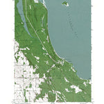 Western Michigan University MI-Ossineke: Authoritative US Topos 1971 digital map