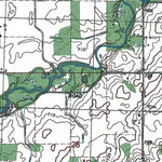 Western Michigan University MI-Ovid West: Authoritative US Topos 1974 digital map