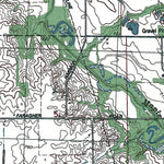 Western Michigan University MI-Ovid West: Authoritative US Topos 1974 digital map