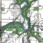 Western Michigan University MI-Owosso North: Authoritative US Topos 1974 digital map