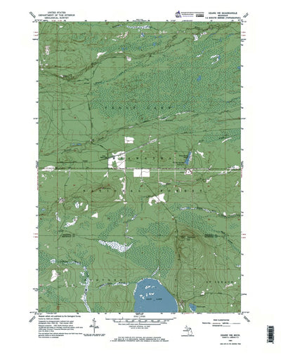 Western Michigan University MI-Ozark NE: Authoritative US Topos 1964 digital map