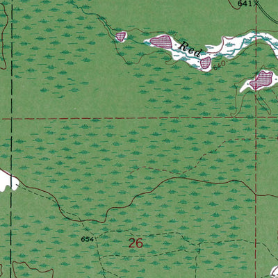 Western Michigan University MI-Ozark SE: Authoritative US Topos 1964 digital map