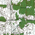 Western Michigan University MI-Parkers Corners: Authoritative US Topos 1973 digital map