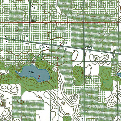Western Michigan University MI-Paw Paw: Authoritative U.S. Topo 1976 digital map