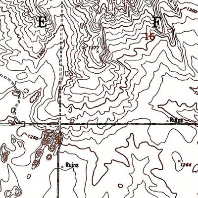 Western Michigan University MI-Pere Cheney: Authoritative US Topos 1951 digital map