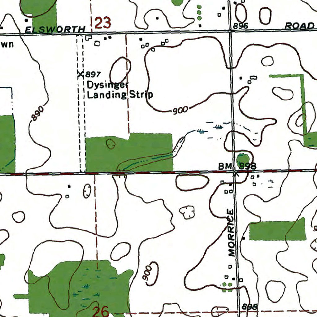 MI-Perry: Authoritative US Topos 1972 Map by Western Michigan ...