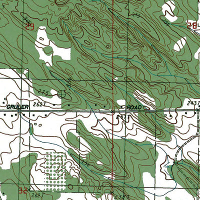 Western Michigan University MI-Petoskey: Authoritative US Topos 1983 digital map